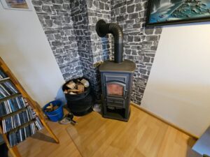 Anschluss Ofen Wohnzimmer