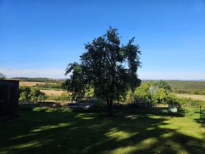 Garten mit Panoramablick
